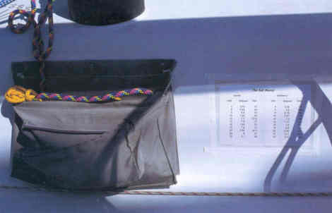 Серьезные гонщики обычно имеют под рукой настроечную таблицу для острых и полных курсов, снятую с полярной диаграммы скоростей лодки.